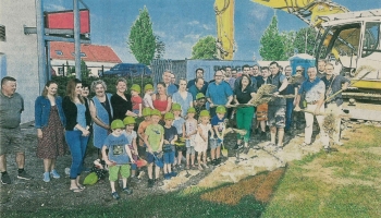 Spatenstich Kinderhaus Hohenpolding
